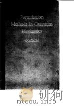Perturbation Methods in Quantum Mechanics CORSON PDF电子版封面