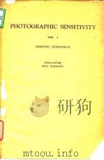 Photographic Sensitivity V.1 Hokone Symposium PDF电子版封面