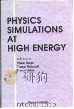 Physics simulations at high energy.1987. PDF电子版封面