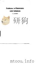 Problems in Electronics With Solution F.A.benson PDF电子版封面
