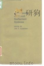 Phenomena in mixed surfactant systems.1986. PDF电子版封面