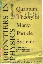Problems in Quantum Theory of Many-Particle Systems PDF电子版封面