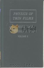 Physics of thin films;advances in research and development.v.2.1964. PDF电子版封面