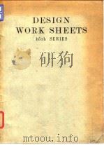 Product engineering.Design work sheets. PDF电子版封面