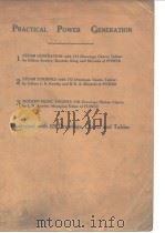 Practical Power generation. PDF电子版封面