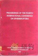 PROCEEDINGS OF THE FOURTH INTERNATIONAL CONFERENCE ON EPHEMEROPTERA PDF电子版封面