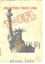 Practice Tests For Toefl Latest Format Rolly Langley PDF电子版封面