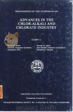 Proceedings of the Symposium on Advances in the Chlor-Alkali and Chlorakali and chlorate industry.19 PDF电子版封面