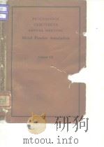 Proceedings thirteenth annual meeting.v.2.1-2. PDF电子版封面