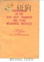 PROCEEDINGS OF THE1978 HEAT TRANSFER AND FLUID MECHANICS INSTITUTE PDF电子版封面