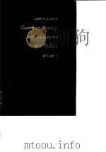 Quantum Theory of Molecules and Solids VOLUME 1 PDF电子版封面