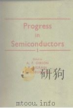 Progress in Semiconductors 1. PDF电子版封面