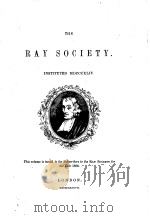 RAY SOCIETY PDF电子版封面