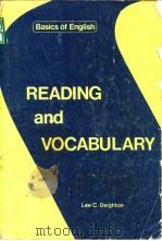 READING and VOCABULARY PDF电子版封面