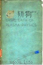 S.C.Brown Basic Data of Plasma Physics PDF电子版封面