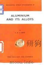 Sage S.A.J.Alummium & its alloys.1948. PDF电子版封面