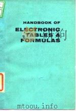 Same(Howard W.)and Co.Handbook of electronic tables and formulas.1968. PDF电子版封面 224