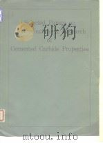 Selected papers on determination & research of cemented carbide properties. 1980. PDF电子版封面