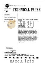 Society of Manufacturing Engineers. Selected papers from the SME Conference.v.6.1971. PDF电子版封面