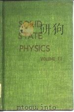 Solid state physics.Vol.11.1960. PDF电子版封面