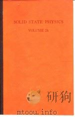 Solid state physics.V.24.1970. PDF电子版封面