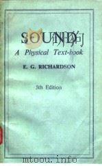 SOUND A Physical Text-book PDF电子版封面