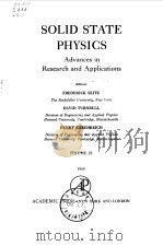 Solid state physics.v.23.1969. PDF电子版封面