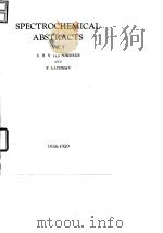 Spectrochemical abstracts.Vol.7.1962.（ PDF版）