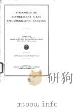 Symposium on Fluorescent X-Ray Spectrographic Analysis（ PDF版）