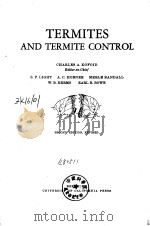 TERMITES AND TERMITE CONTROL PDF电子版封面