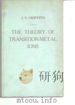 THE THEORY OF TRANSITION-METAL IONS PDF电子版封面