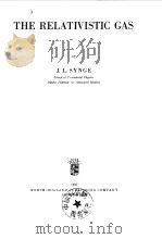 THE RELATIVISTIC GAS     PDF电子版封面     