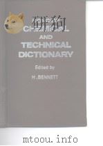 Third Enlarged Edition CONCLSE CHEMICAL AND TECHNICAL DICTIONARY PDF电子版封面
