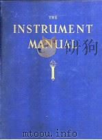 The instrument manual.1960. PDF电子版封面