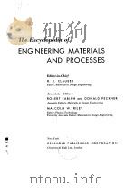 THS ENCYCLOPEDIA OF CNGINEERING MATERIALS & PROCESSES PDF电子版封面