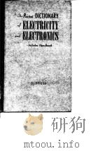 The Practical Dictionary of Electricity and Electronics Includes Handbook 1959. PDF电子版封面