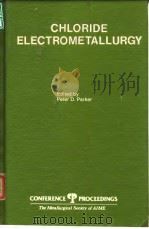 The Electrolytic Processes Committee of The Metaliurgical Society of AIME Chloride electrometallurgy PDF电子版封面