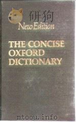 The concise Oxford diction-ary of current English.1976.（ PDF版）