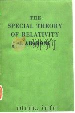 THE SPECIAL THEORY OF RELATIVITY PDF电子版封面
