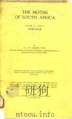 THE MOTHS OF SOUTH AFRICA PDF电子版封面 A.J.T.JANSE,D.Sc.