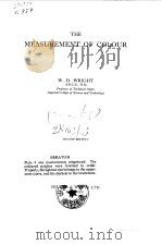 THE MEASUREMENT OF COLOUR（ PDF版）
