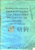 Thermodynamic and transport properties of fluids.1958. PDF电子版封面
