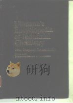 Ulimann‘s Encyclopedia of Industrial Chemistry:Vol.A19.1991. PDF电子版封面