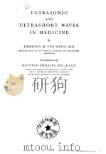 ULTRASONIC AND ULTRASHORT WAVES IN MEDICINE PDF电子版封面