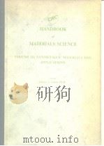 VOLUME III:NONMETALLIC MATERIALS AND APPLICATIONS PDF电子版封面
