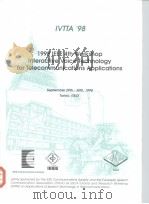 1998 IEEE 4th Workshop Interactive Voice Technology for Telecommunications Applications PDF电子版封面 0780350286