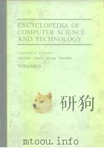 ENCYCLOPEDIA OF COMPUTER SCIENCE AND TECHNOLOGY VOLUME 9 PDF电子版封面