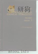 KIRK-OTHMER ENCYCLOPEDIA OF CHEMICAL TECHNOLOGY TEIRD EDITION VOL.1 PDF电子版封面