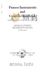 Process Instruments and Controls Handbook PDF电子版封面