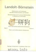 Landolt-Bornstein Zahienwerte und Funktionen aus Naturwissenschaften und Technik Numerical Data and（ PDF版）